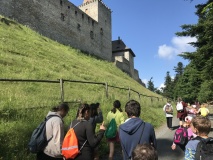 Školní výlet na hrad Kašperk
